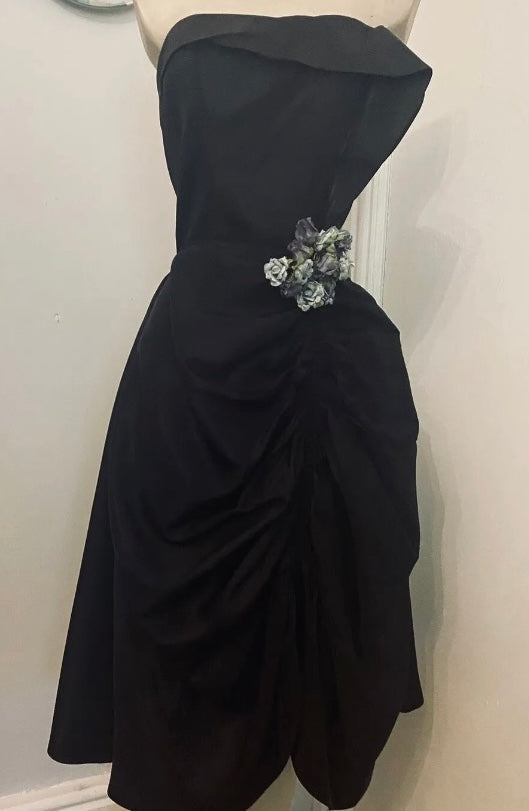 Fred Perlberg black 50’s dress