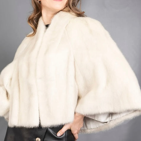 Mink cape store